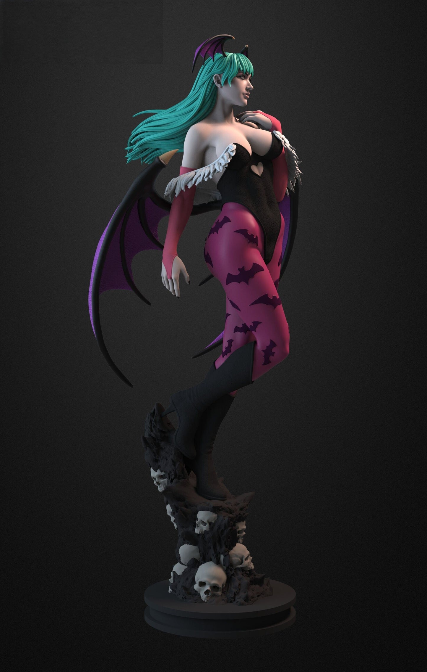 Morrigan Aensland NSFW -  Darkstalkers - STL 3D Print Files