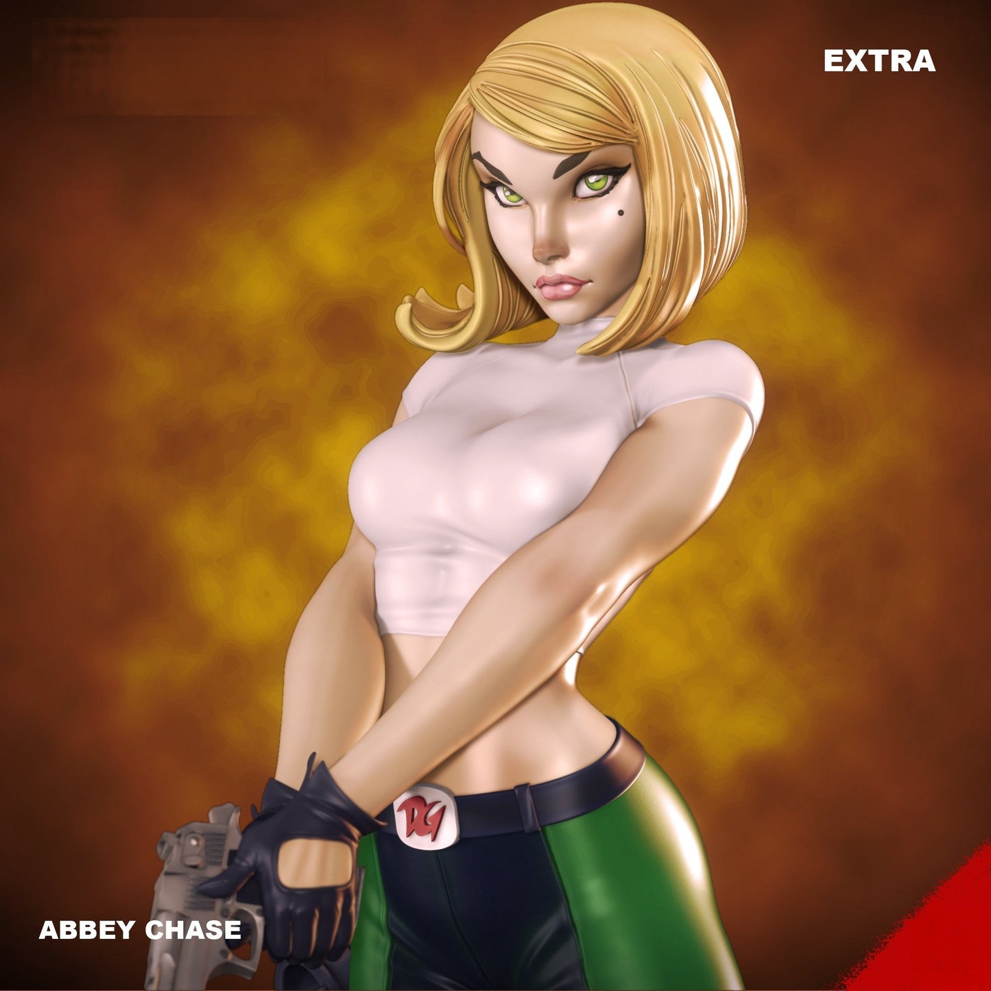 Abbey Chase - Danger Girl - STL 3D Print Files