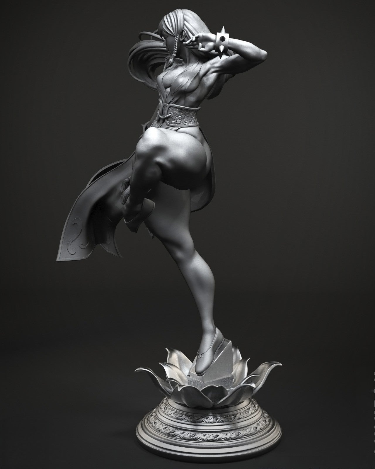 1350 Chun-Li - Street Fighter - STL 3D Print Files