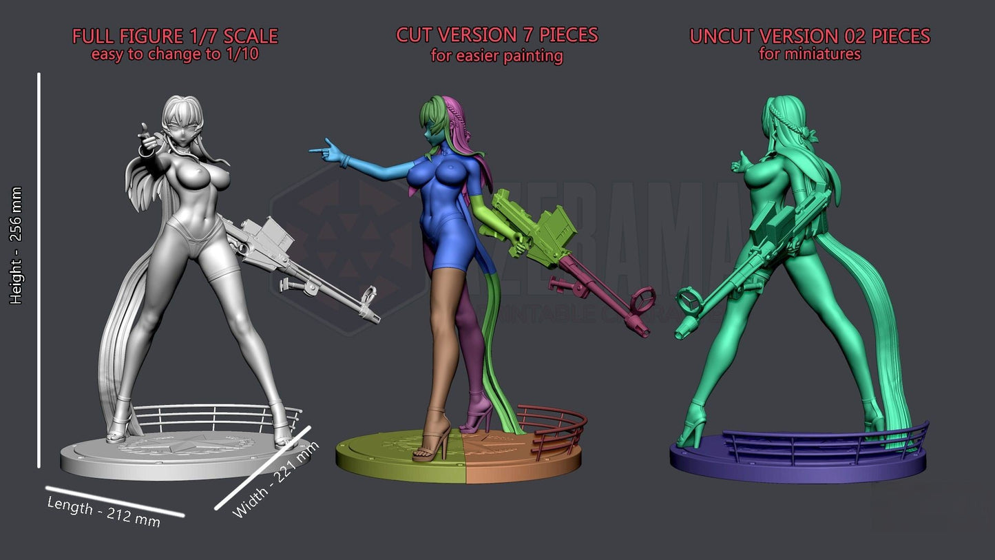 Helm NSFW - Nikke Goddess of Victory - STL 3D Print Files