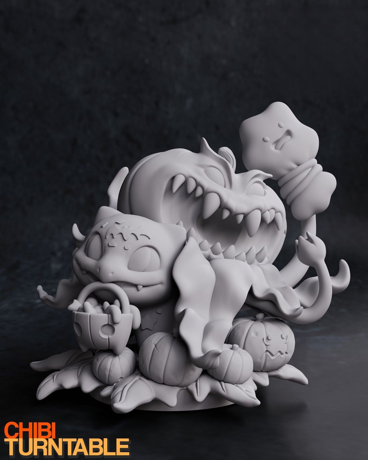 Chibi Bulbasaur – Pokemon - STL 3D Print Files