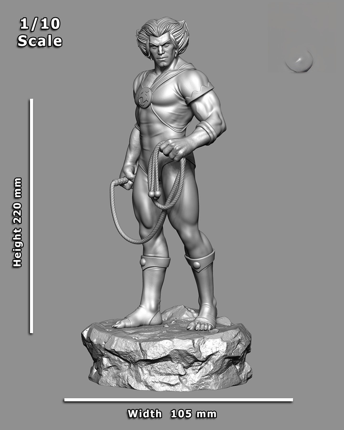 Tygra - ThunderCats - STL 3D Print Files