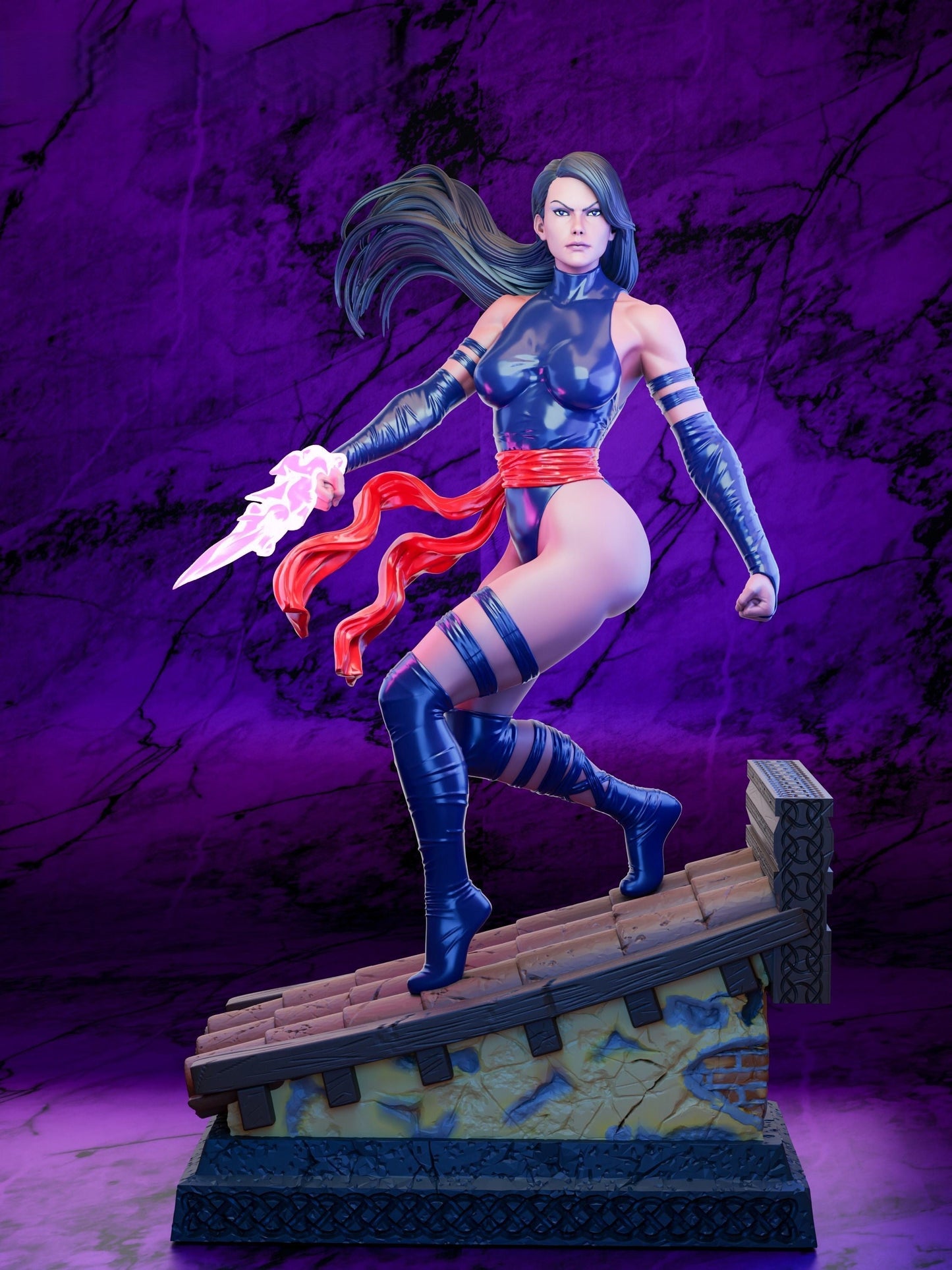 1452 Psylocke NSFW - X-MEN - STL 3D Print Files