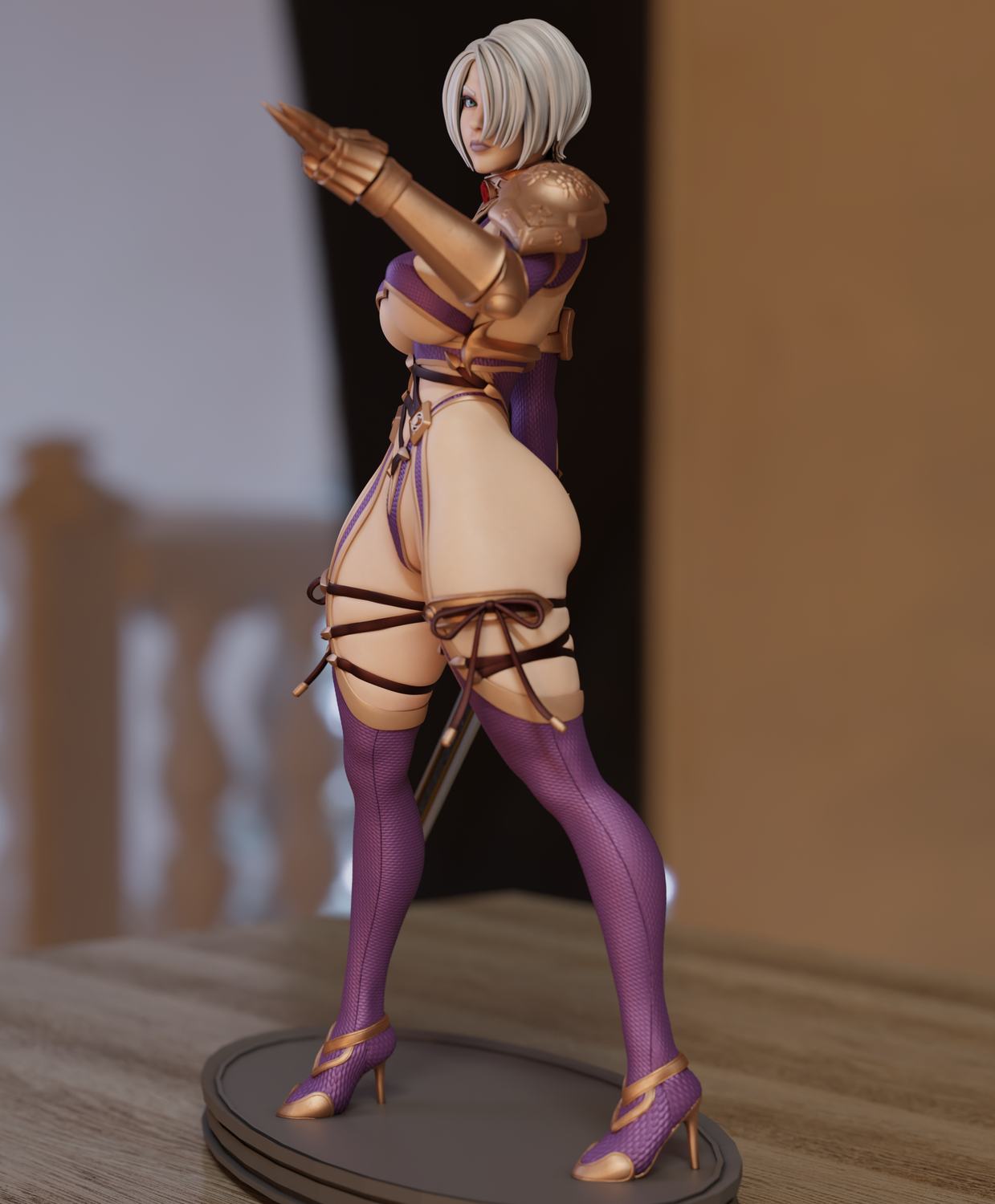 Ivy NSFW - Soulcalibur  - STL 3D Print Files