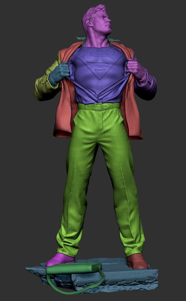 1522 Superman - DC Comics - STL 3D Print Files