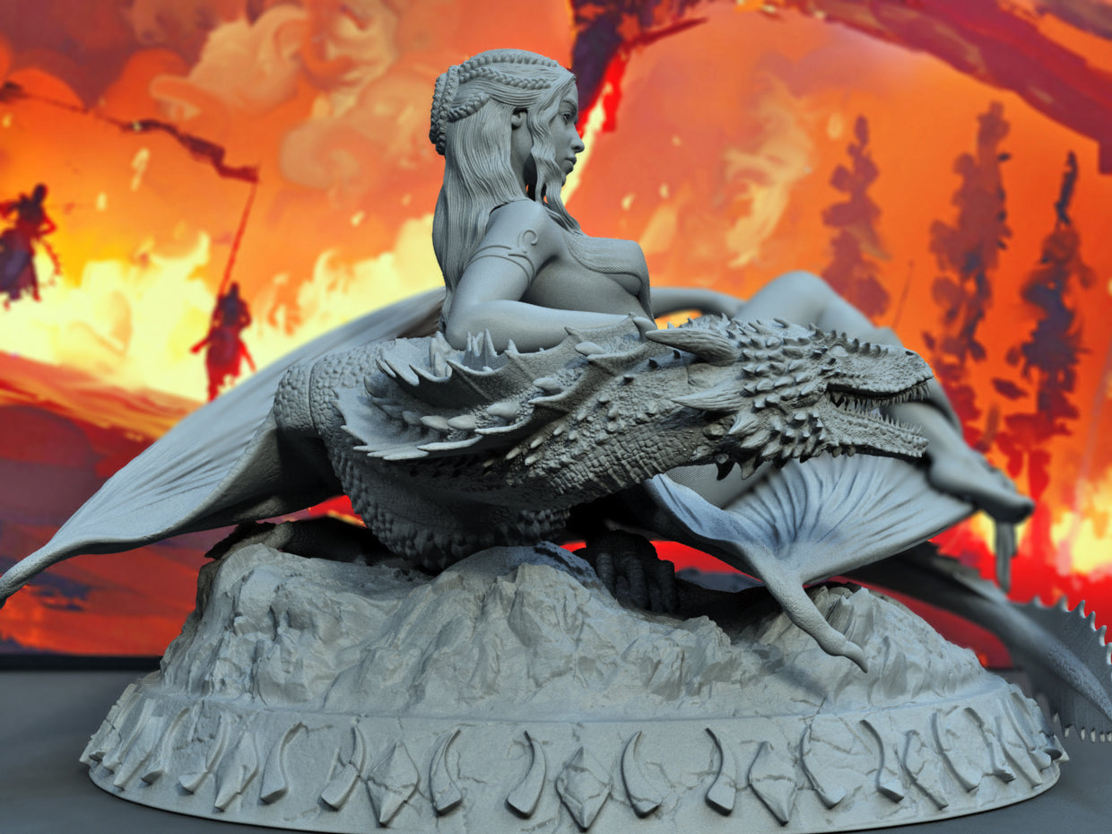 Daenerys Targaryen NSFW - Game of Thrones - STL 3D Print Files