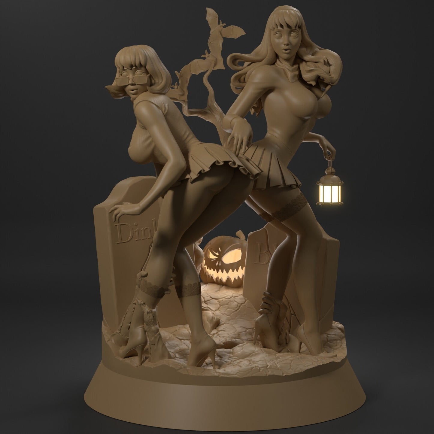 Daphne and Velma NSFW - Scooby-Doo  - STL 3D Print Files