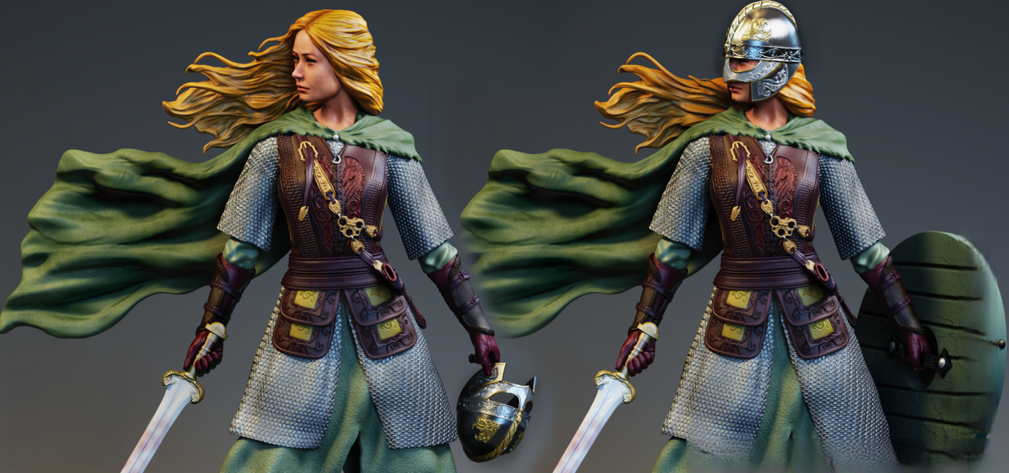 Eowyn - Lord Of The Rings - STL 3D Print Files