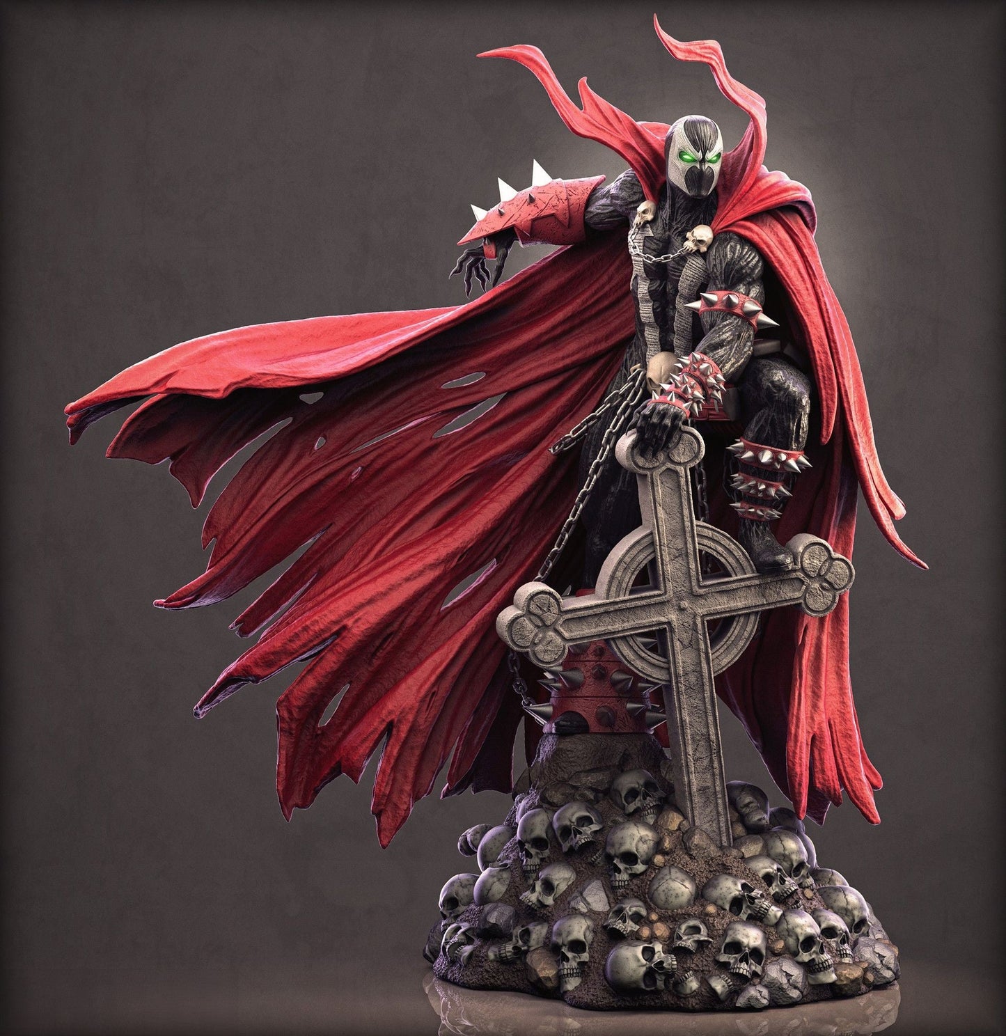 Spawn - Al Simmons  - STL 3D Print Files