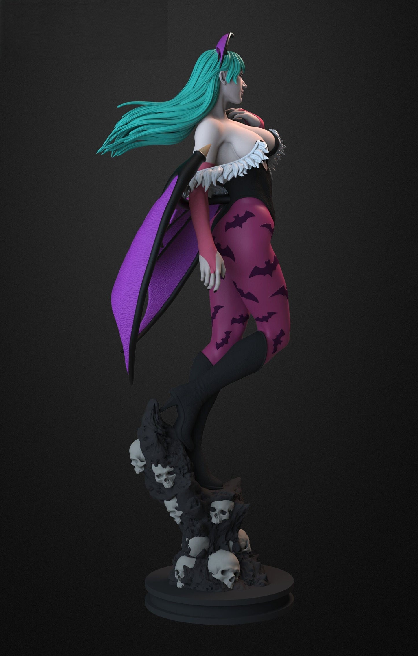 Morrigan Aensland NSFW -  Darkstalkers - STL 3D Print Files