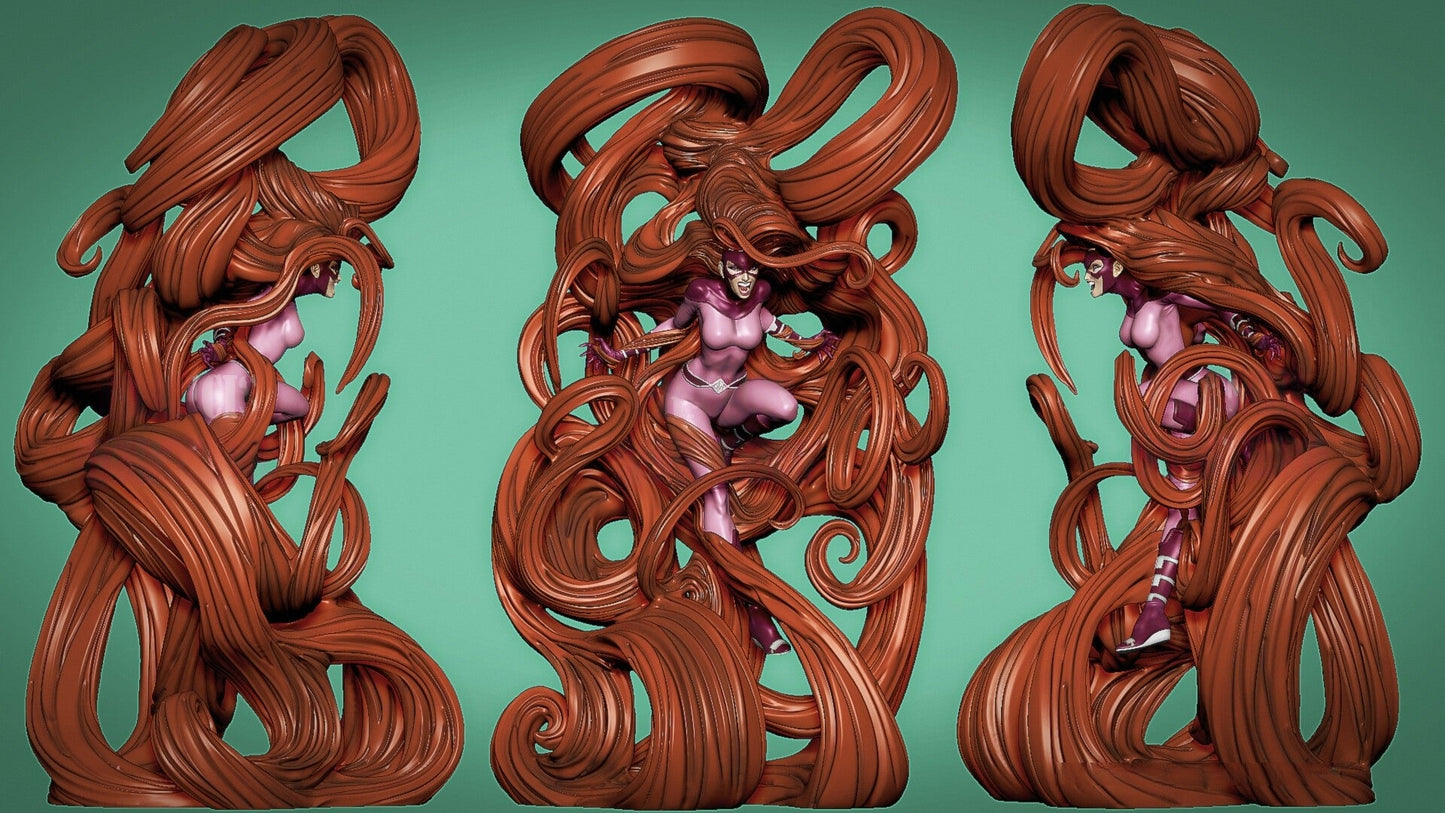 Queen of the Inhumans - Medusa - Marvel Comics  - STL 3D Print Files