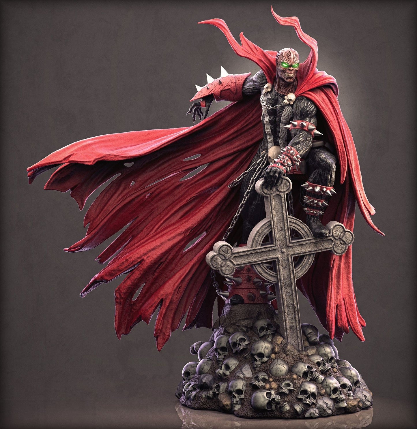 Spawn - Al Simmons  - STL 3D Print Files