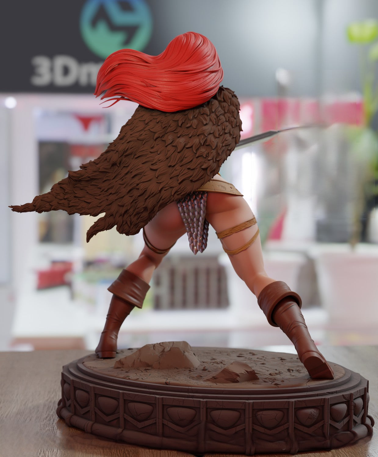 1357 Red Sonja NSFW - Marvel Comics - STL 3D Print Files