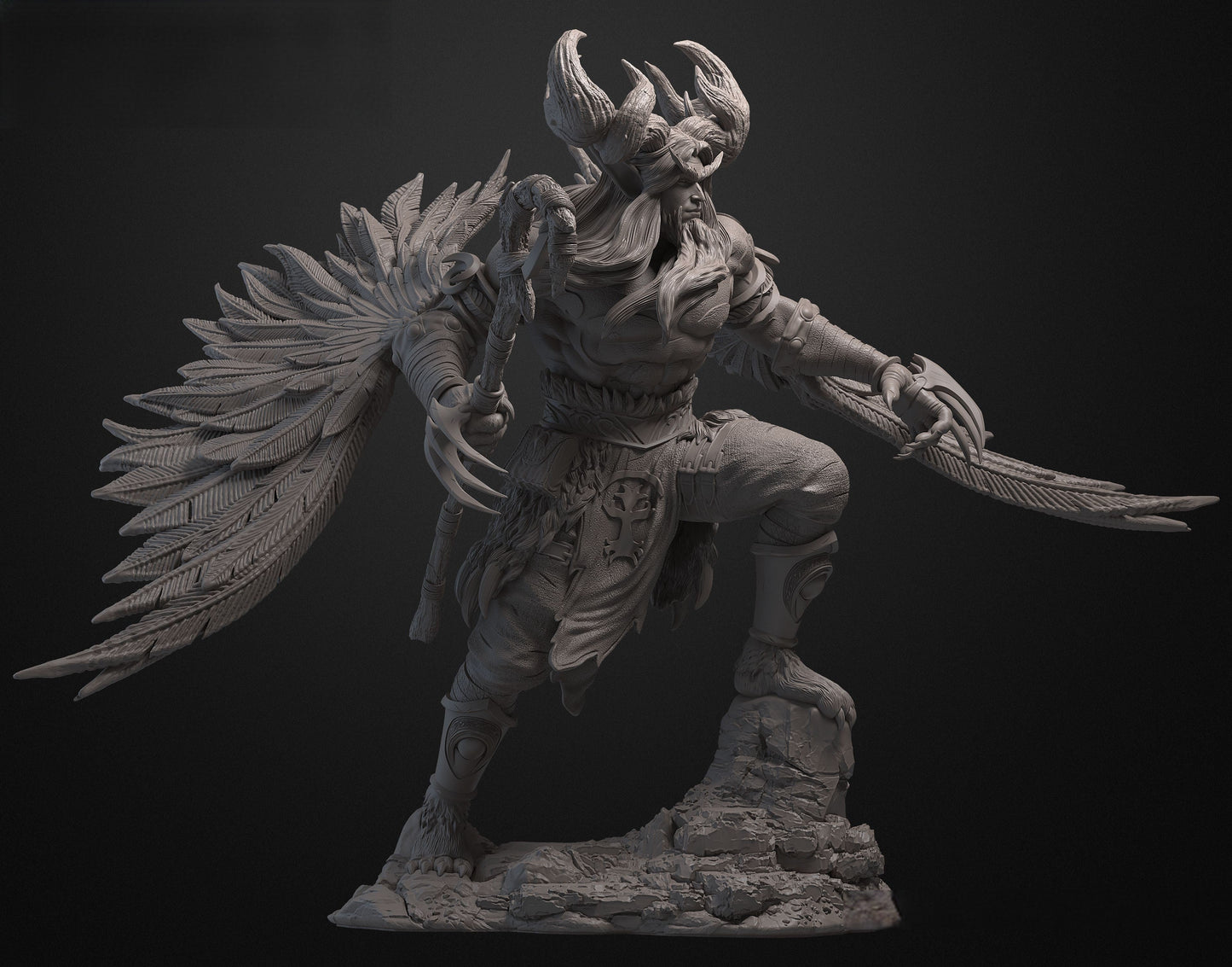 Malfurion Stormrage - World of Warcraft - STL 3D Print Files