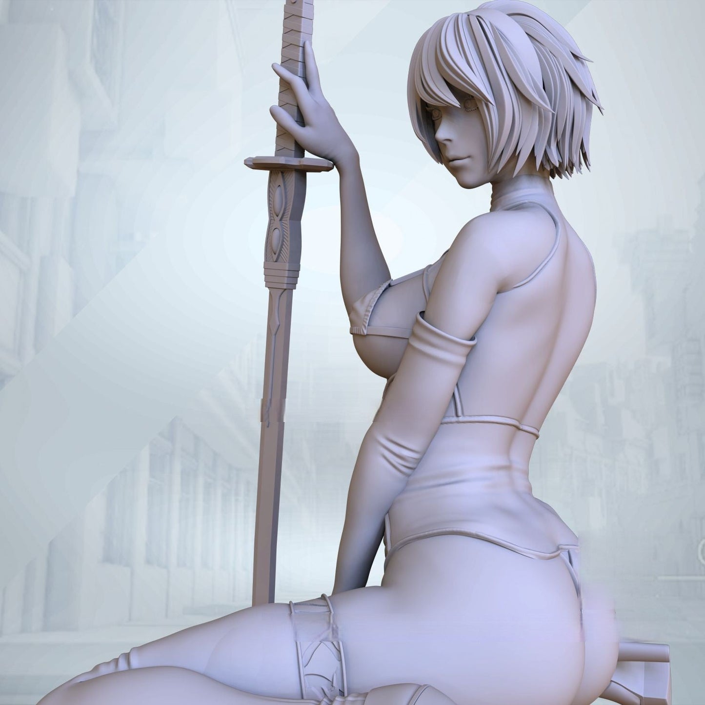 1233 2B NSFW - NIER AUTOMATA - STL 3D Print Files