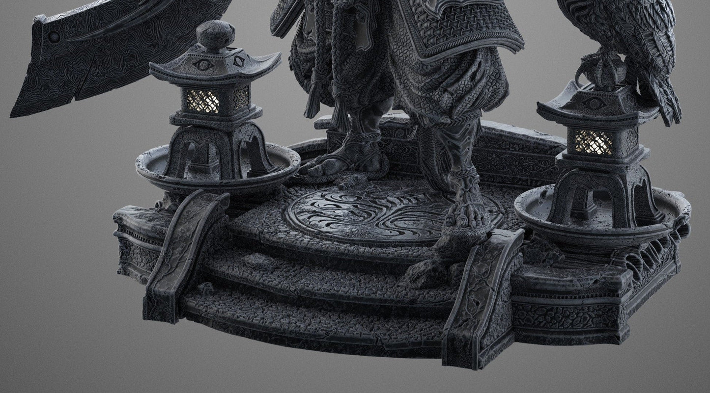 Hachiman - Japanese God Of War - STL 3D Print Files