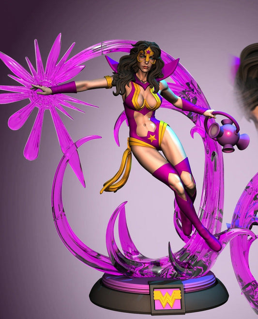 Star Sapphire Wonder Woman - DC Comics - STL 3D Print Files