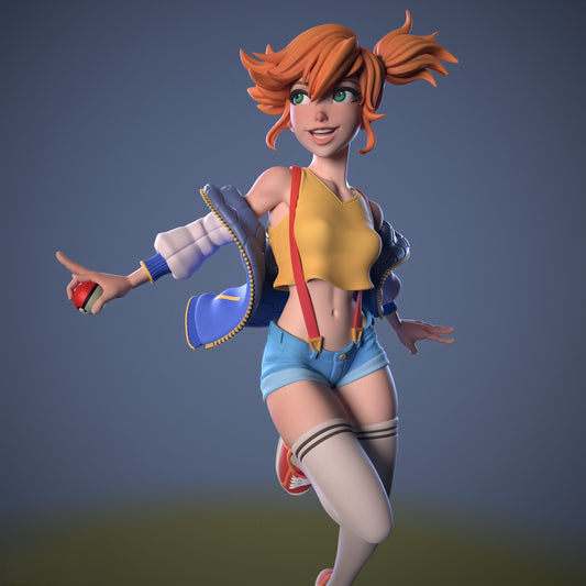 Misty NSFW - Pokemon - STL 3D Print Files