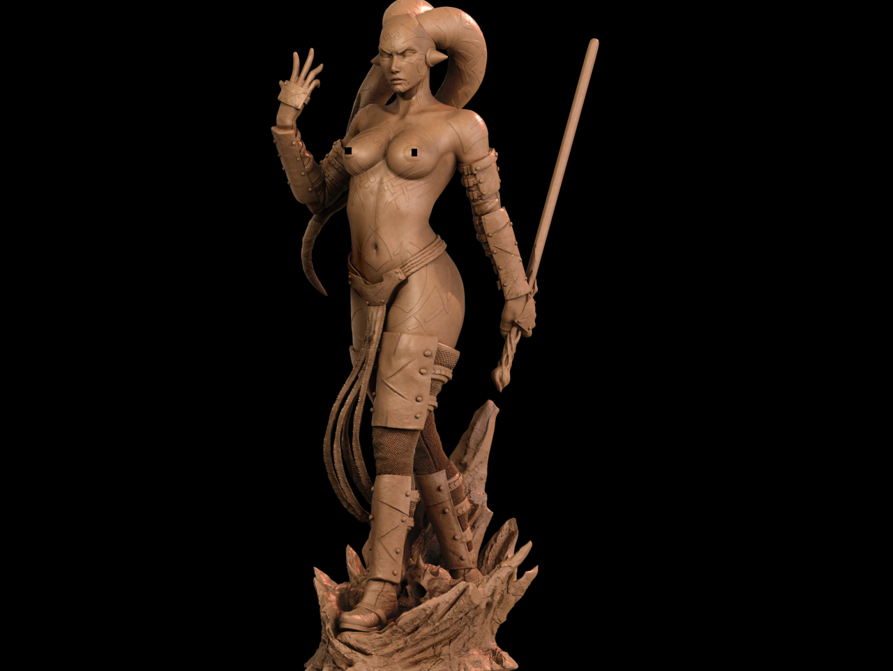 Darth Talon NSFW- Star Wars - STL 3D Print Files