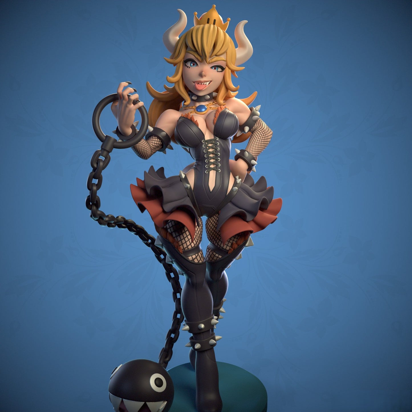 Bowsette NSFW - Super Mario  - STL 3D Print Files