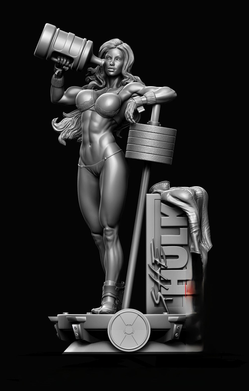 She-Hulk - STL 3D Print Files