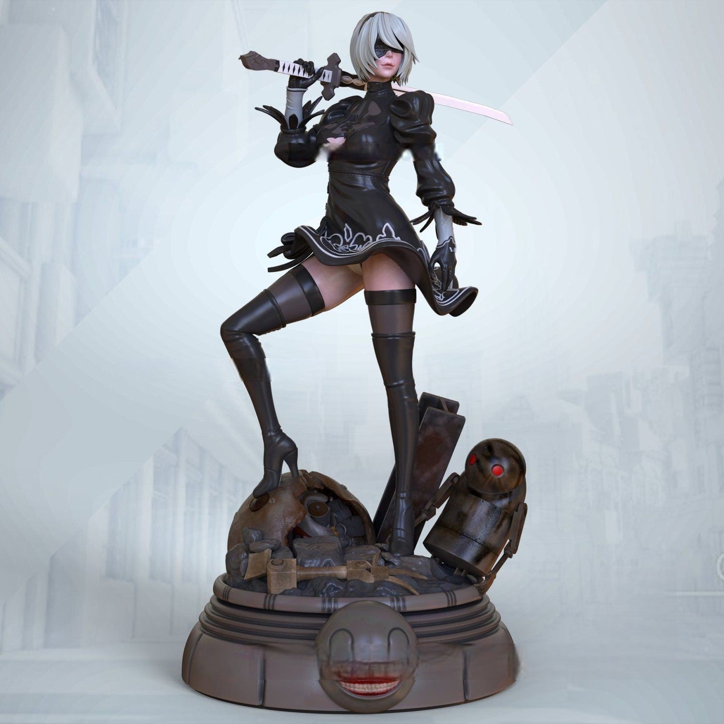 1233 2B NSFW - NIER AUTOMATA - STL 3D Print Files