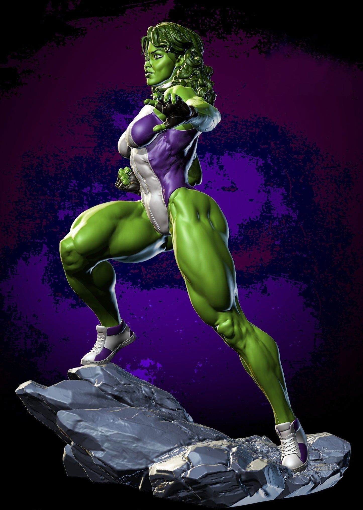 She Hulk NSFW - Marvel Comics - STL 3D Print Files