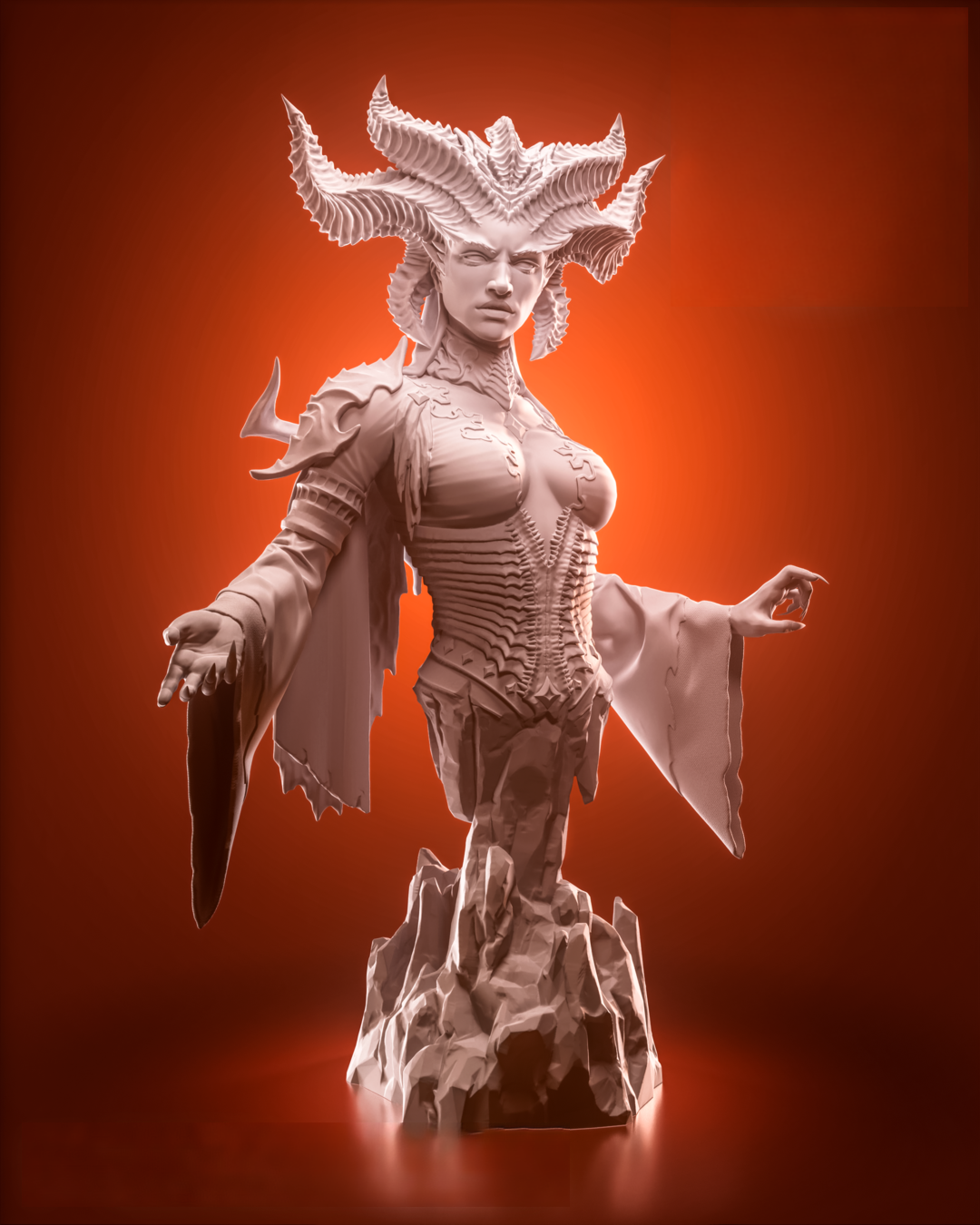 1463 Lilith - Diablo  - STL 3D Print Files