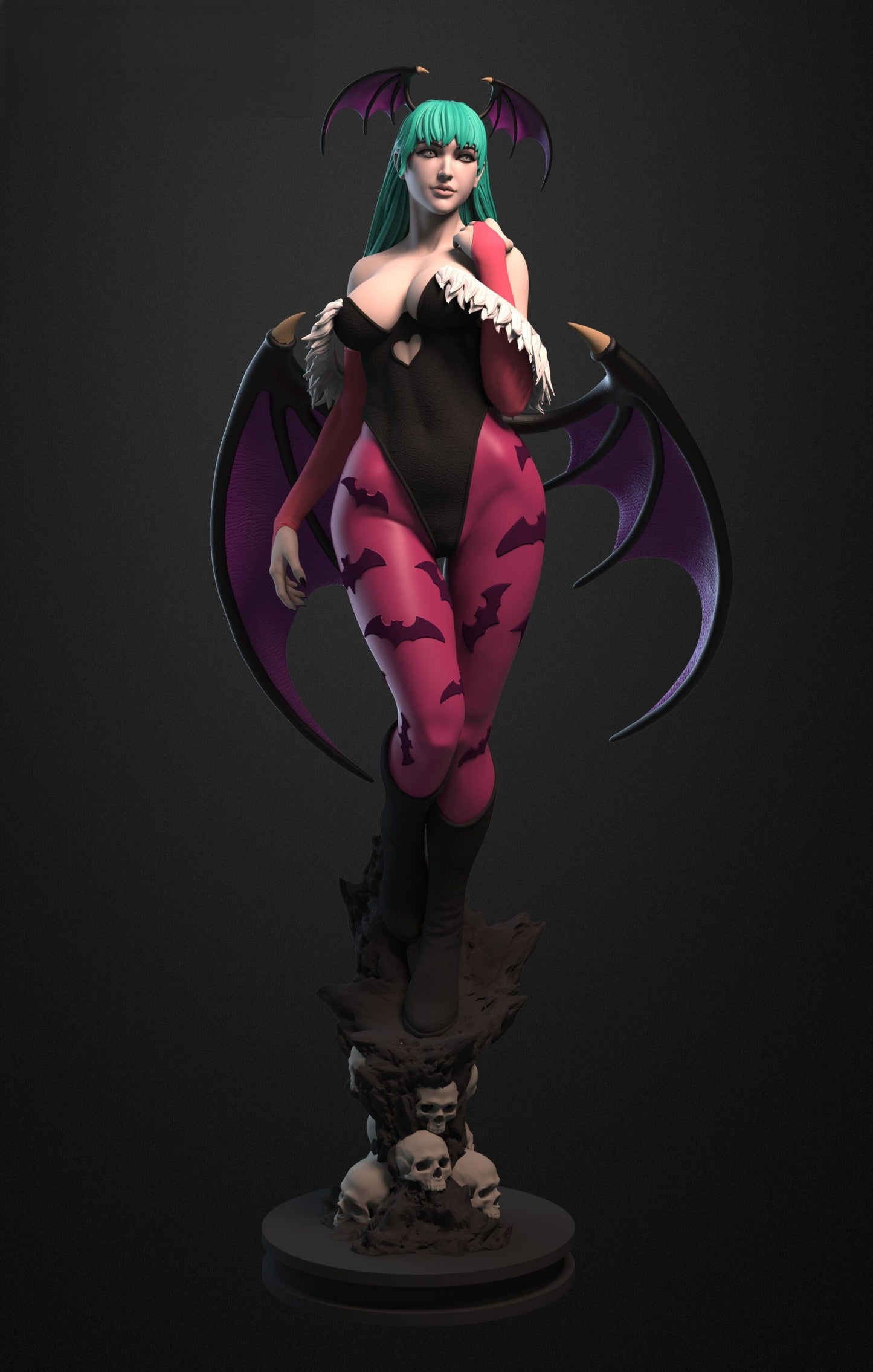 Morrigan Aensland NSFW -  Darkstalkers - STL 3D Print Files