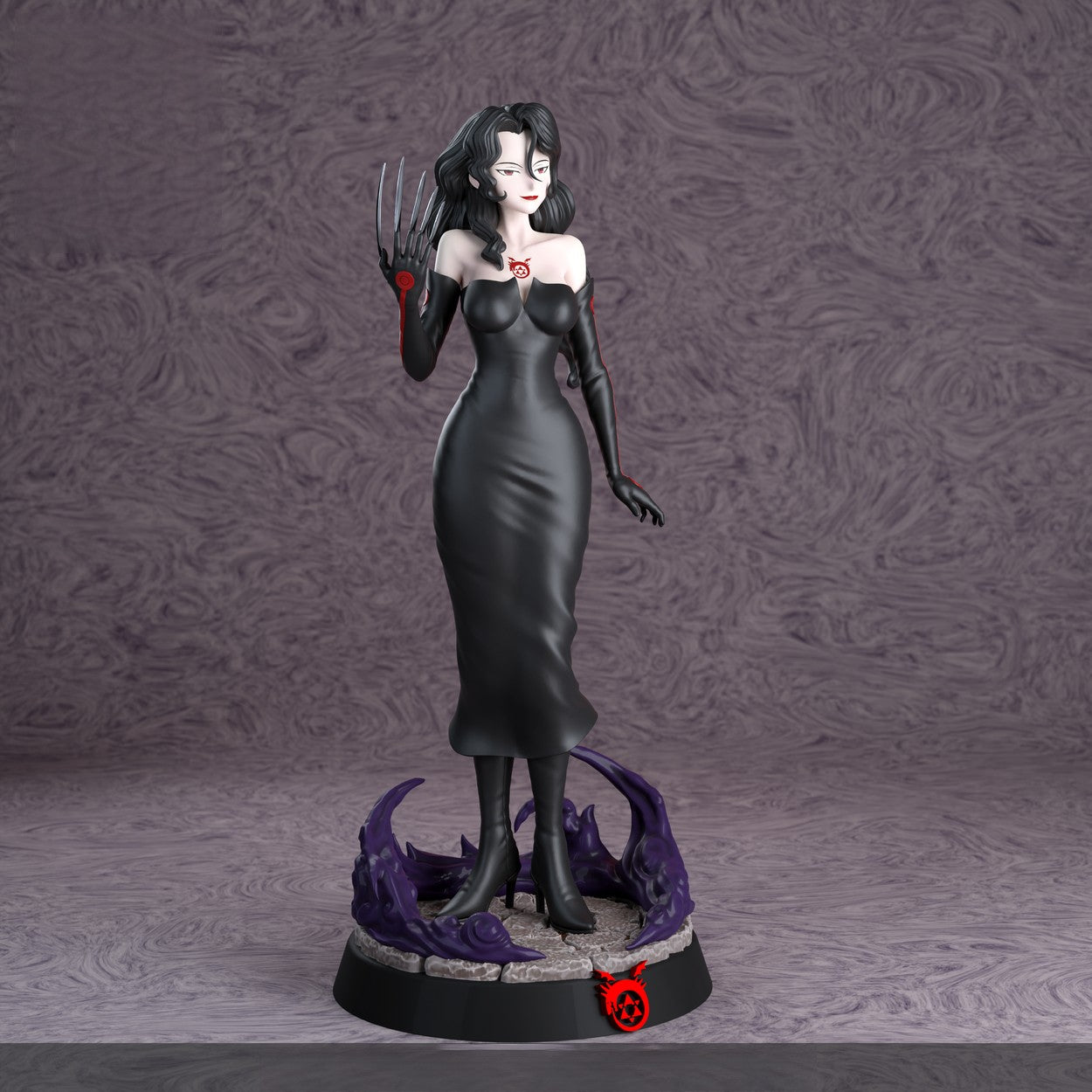 Lust NSFW - Fullmetal Alchemist - STL 3D Print Files