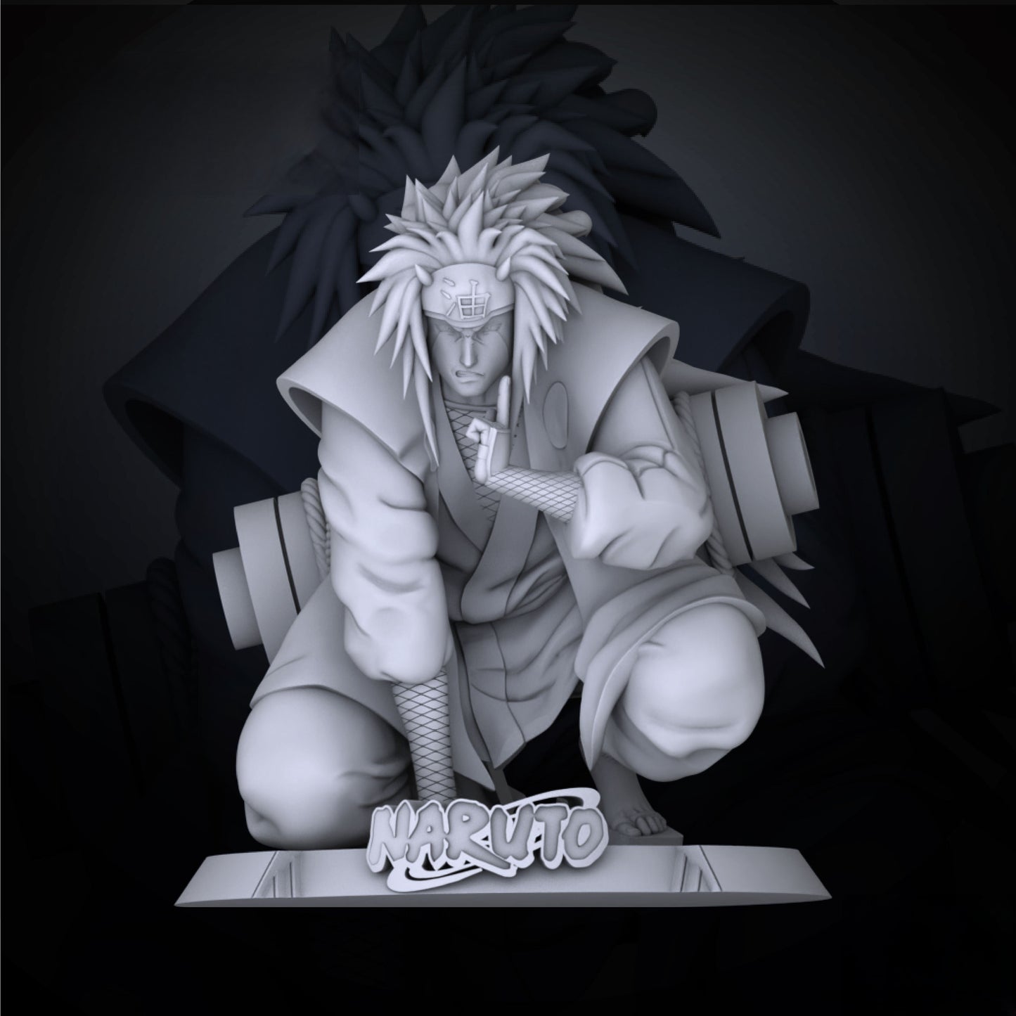 Jiraiya - Naruto - STL 3D Print Files