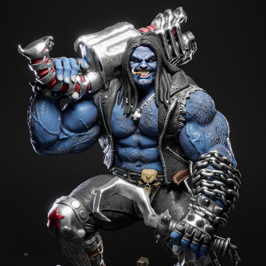 1528 Lobo - DC Comics - STL 3D Print Files