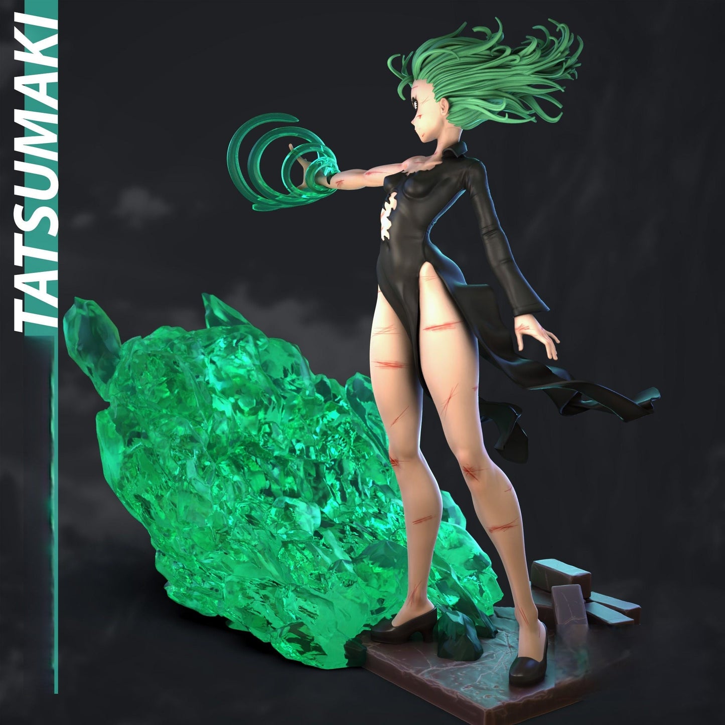 Tatsumaki NSFW -  One Punch Man - STL 3D Print Files