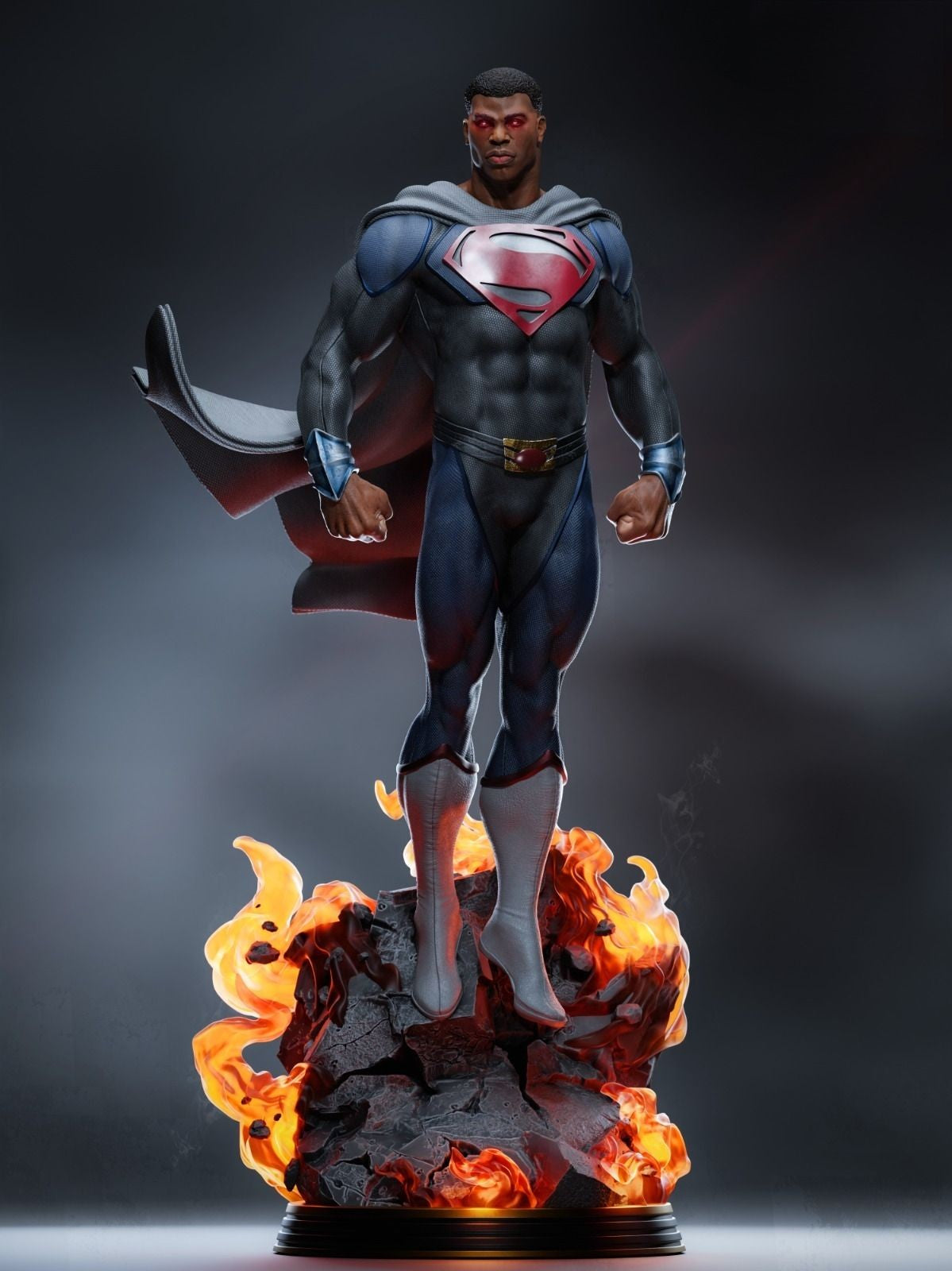 Val-Zod -Black Superman - DC Comics - STL 3D Print Files