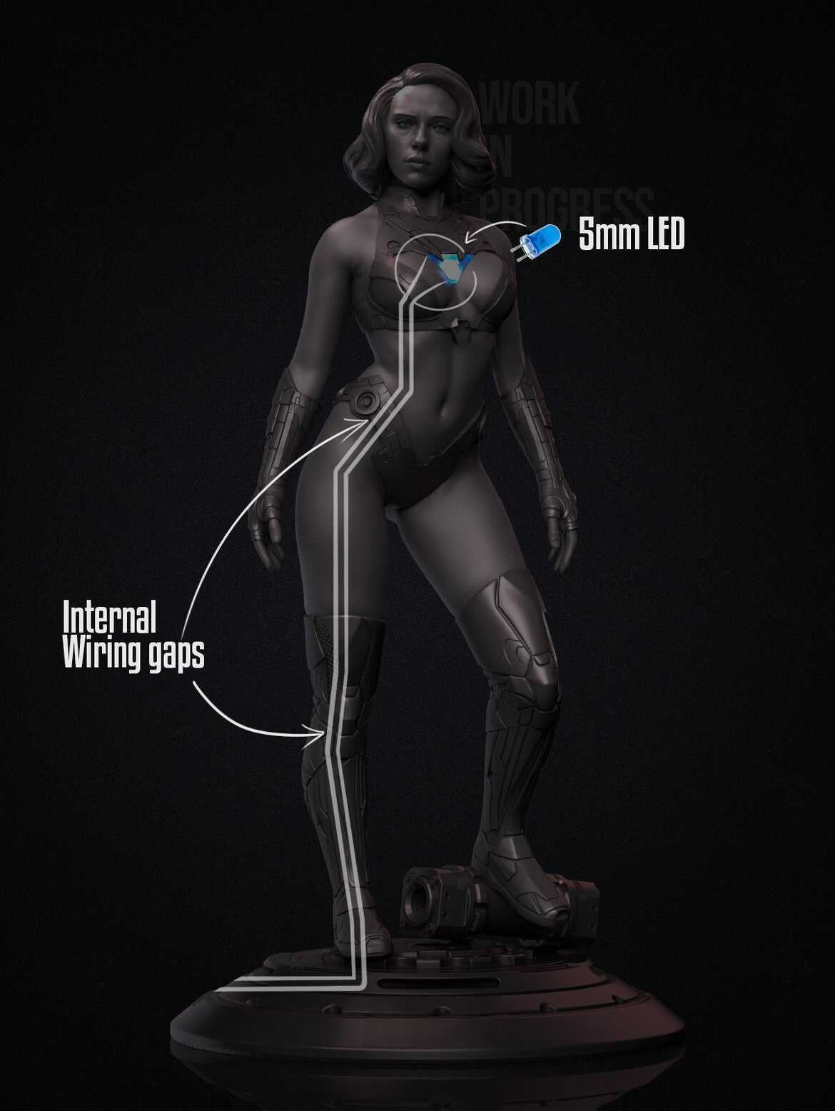 1455 Iron Widow - STL 3D Print Files