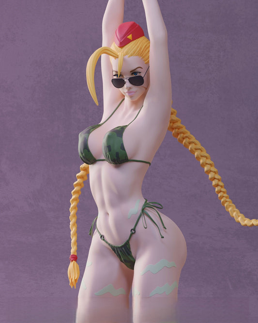 Cammy Bikini NSFW - Street Fighter - STL 3D Print Files