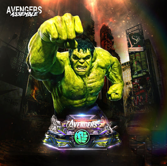 Hulk Avengers 2012 - STL 3D Print Files