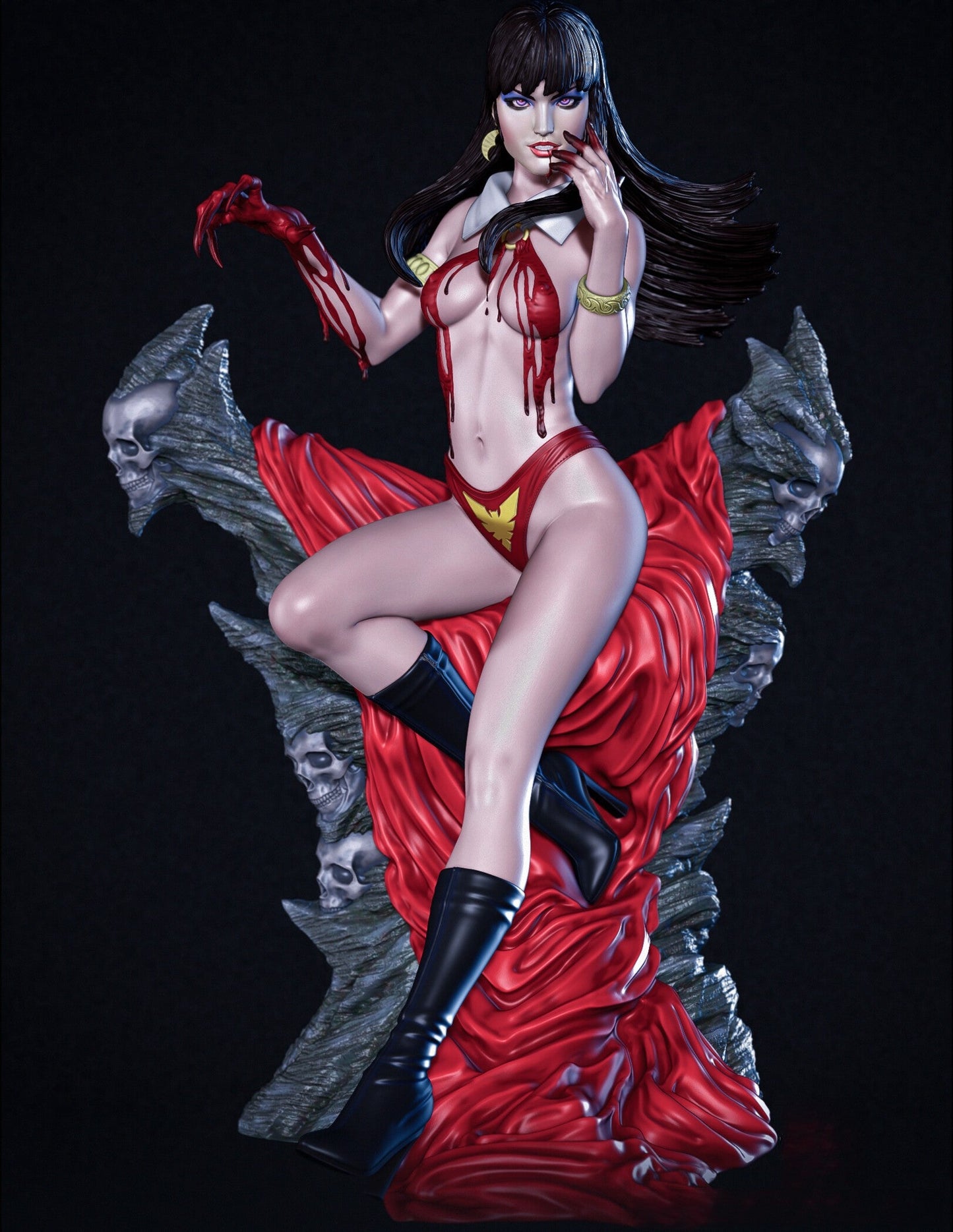 1371 Vampirella  - STL 3D Print Files