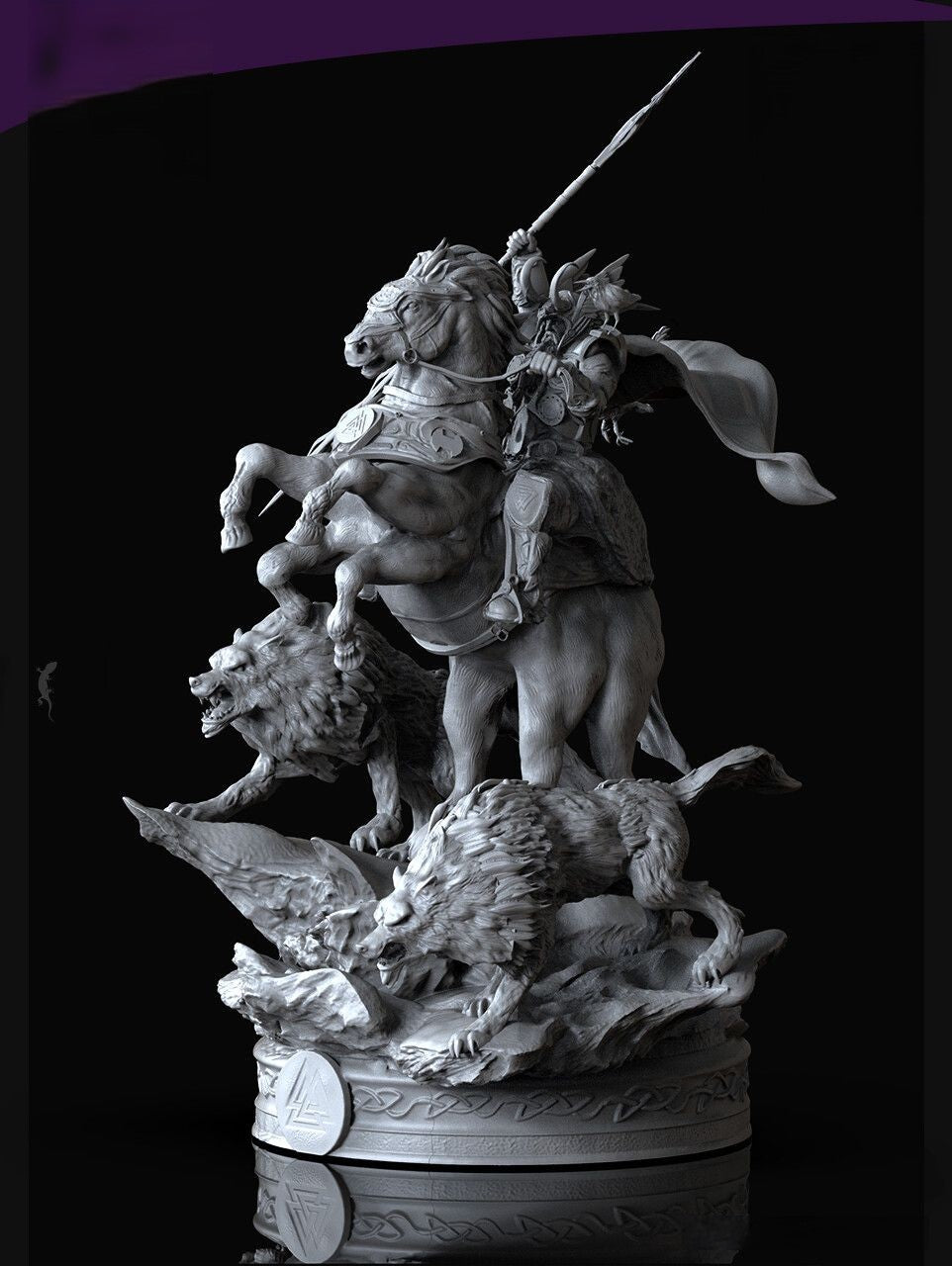 Odin and Sleipnir  - STL 3D Print Files