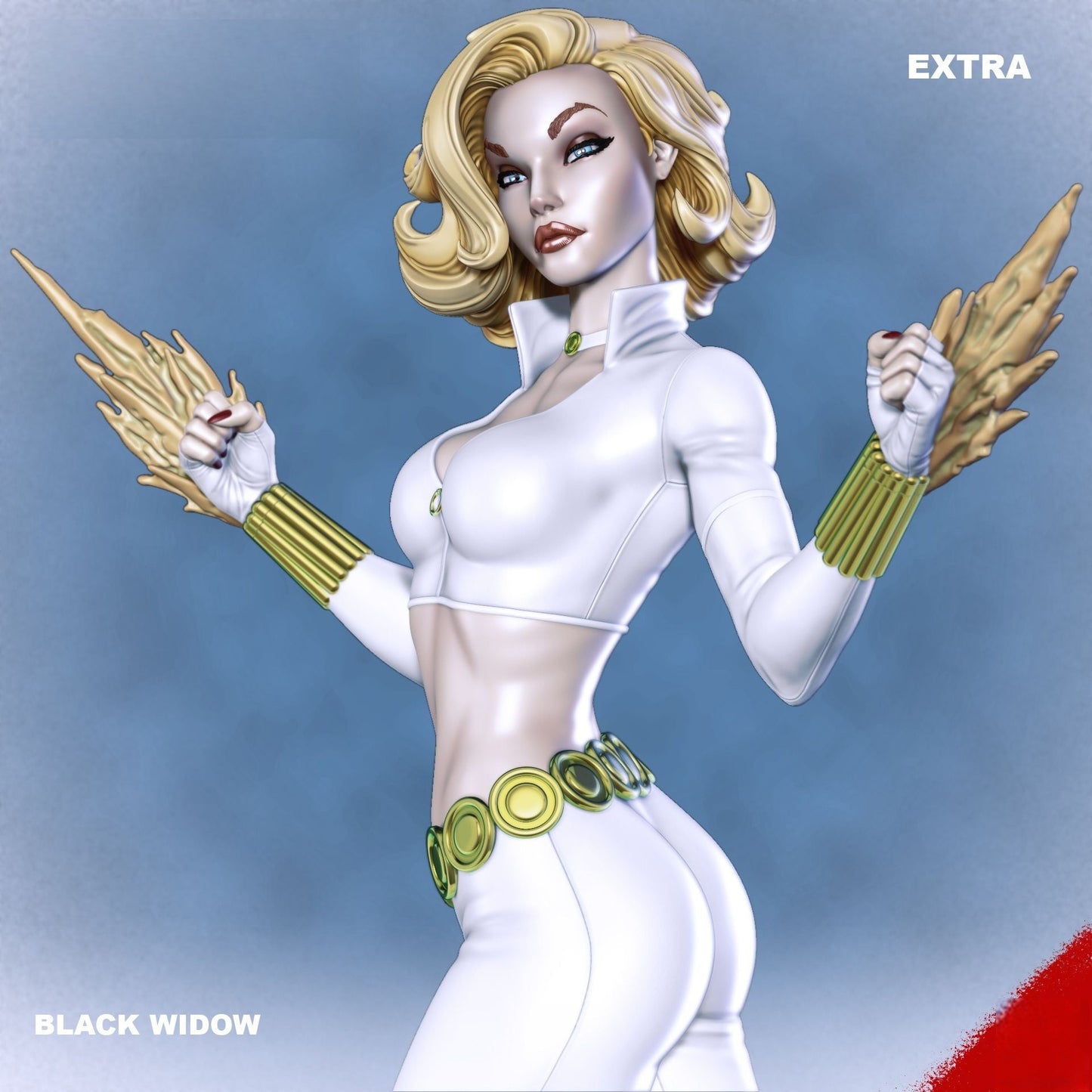 Black Widow Comic NSFW - STL 3D Print Files