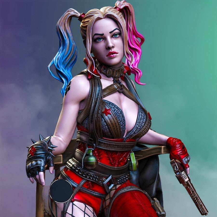 1572 Harley Quinn - DC Comics - STL 3D Print Files