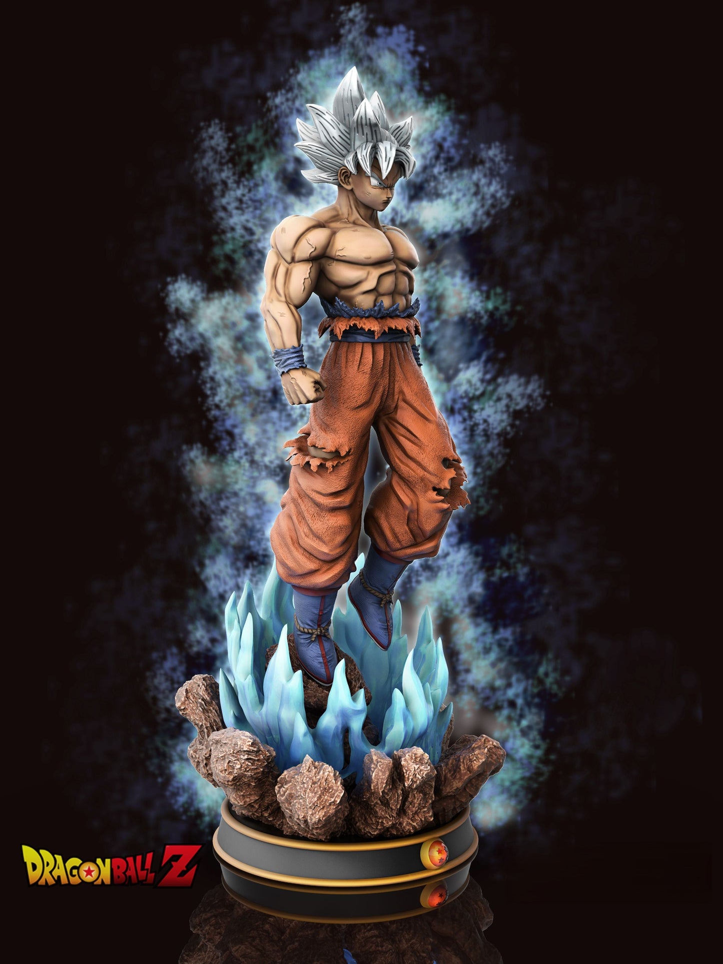 Goku Ultra Instinct - STL 3D Print Files