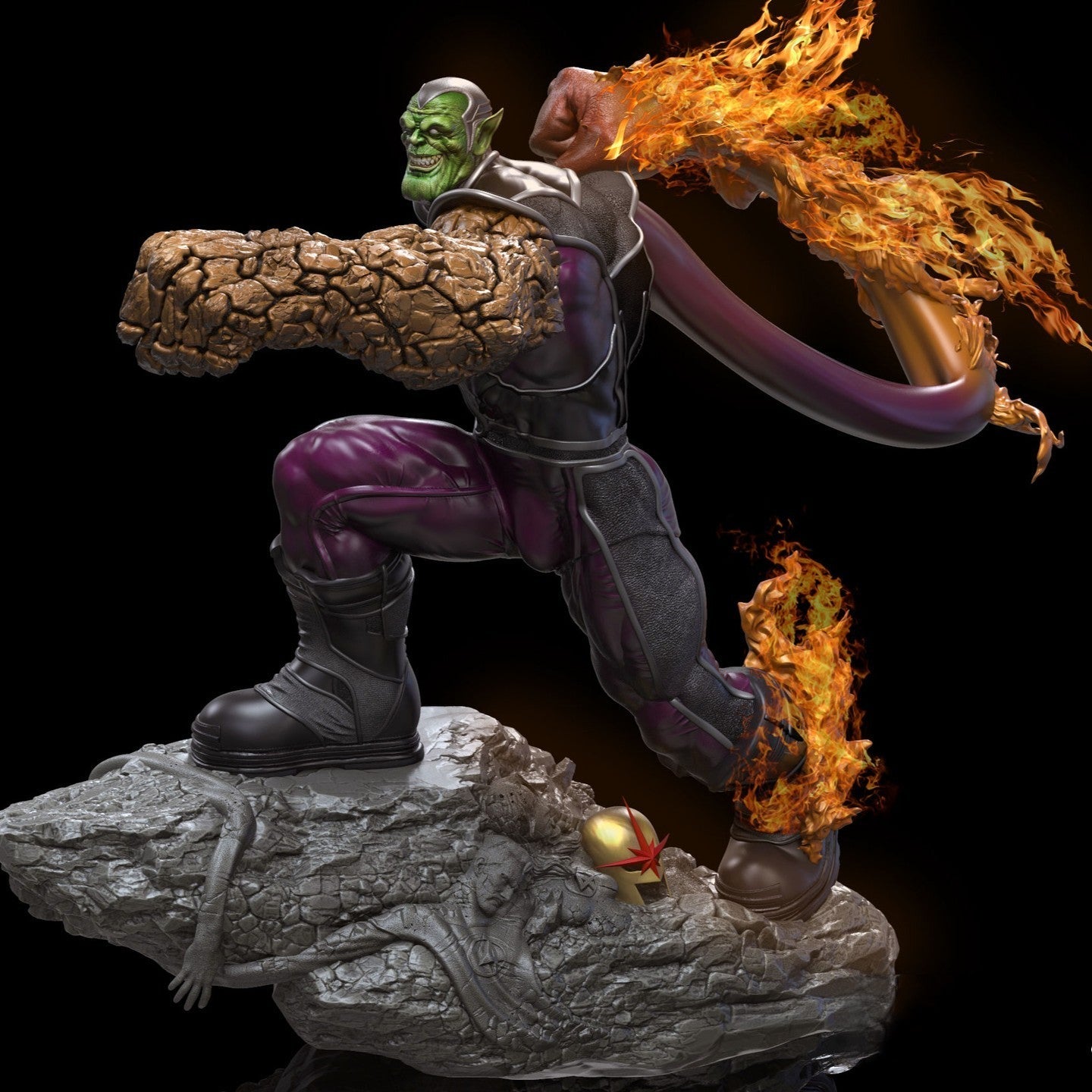 Super-Skrulls - Marvel Comics - STL 3D Print Files