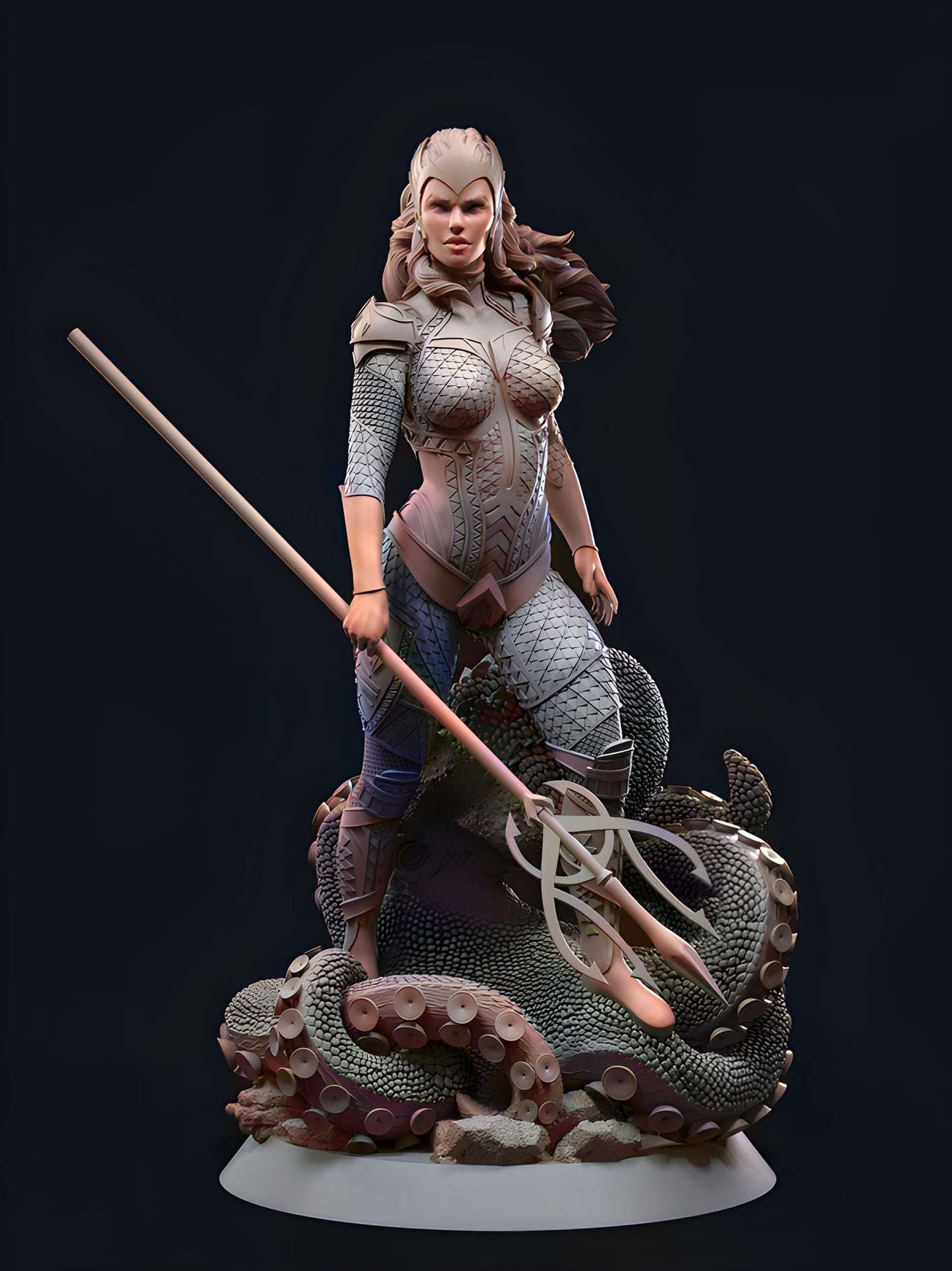 Queen Mera - DC Comics  - STL 3D Print Files