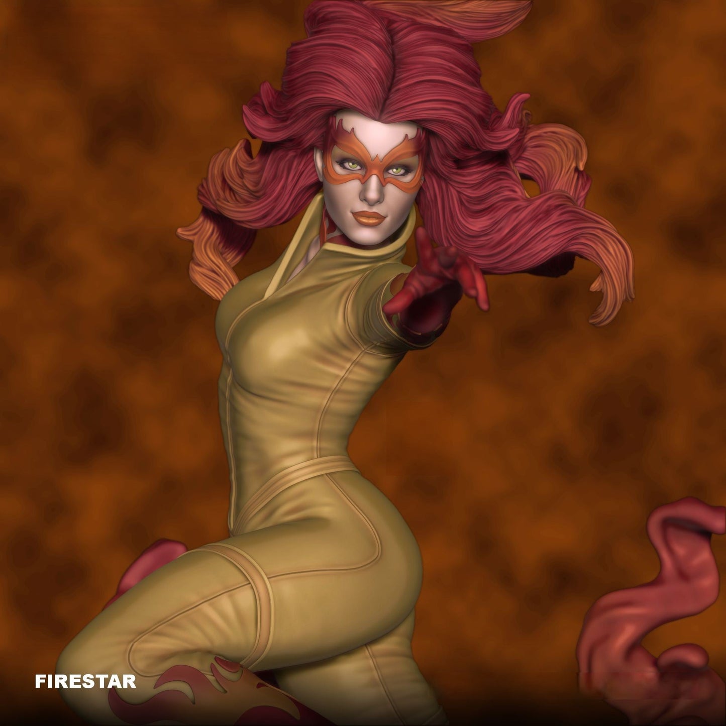 Firestar NSFW - X-men - STL - 3d Print Files