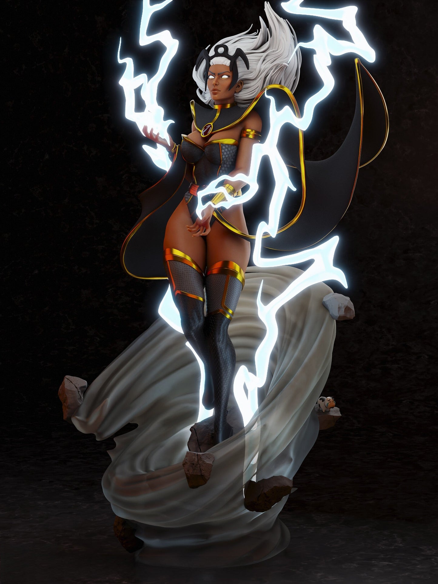 1353 Storm - X-men - STL 3D Print Files