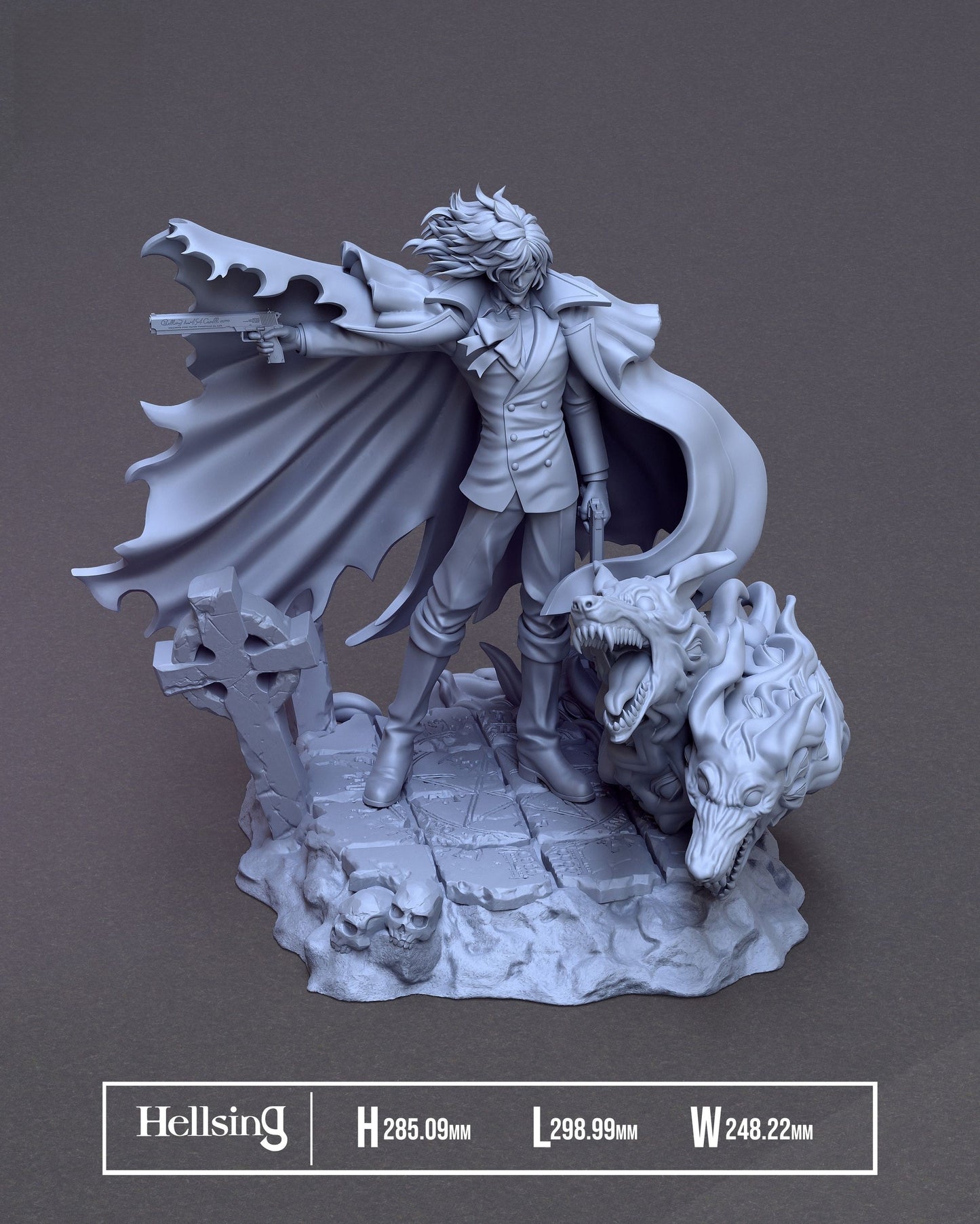 Alucard - Hellsing - STL 3D Print Files