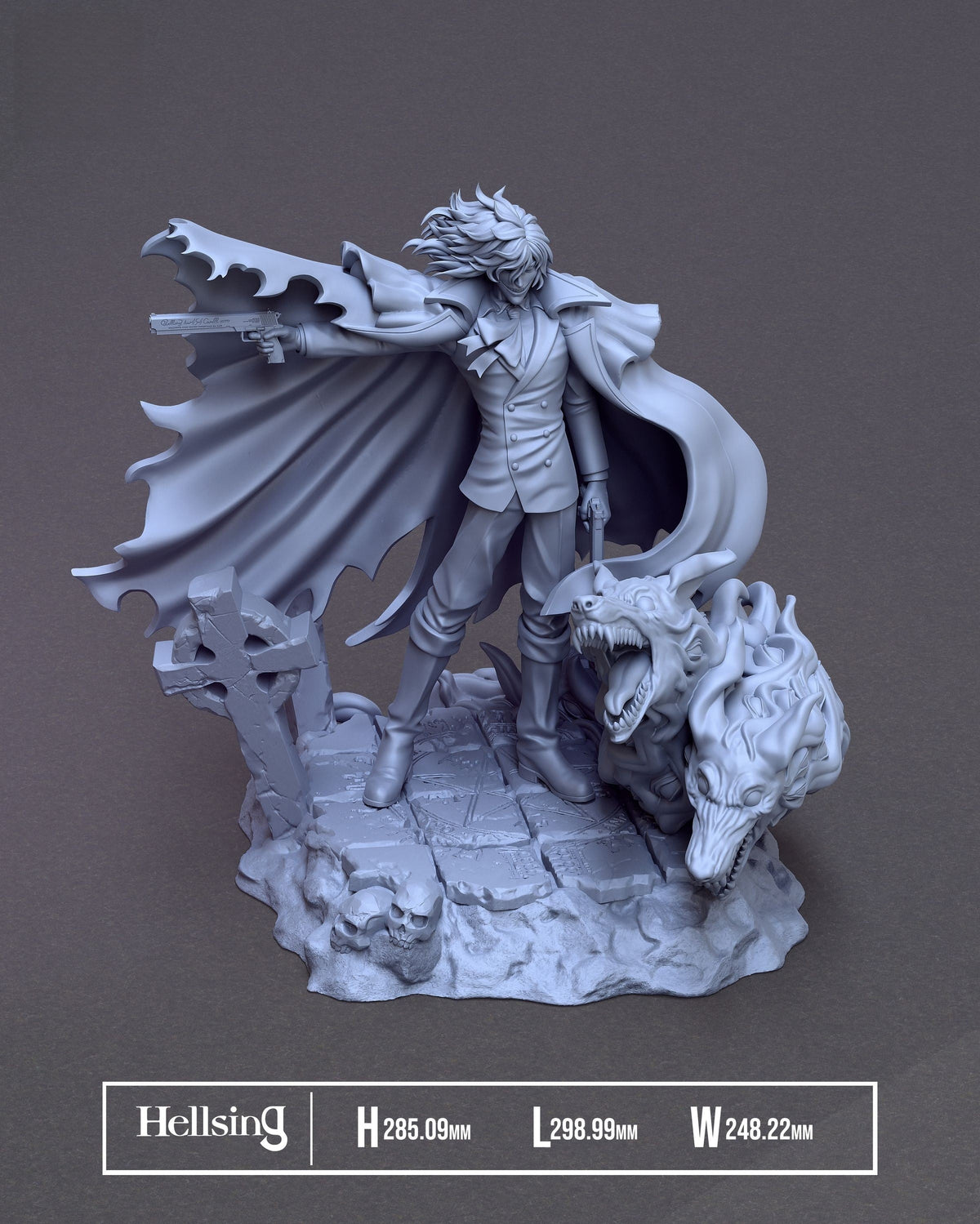 Alucard - Hellsing - STL 3D Print Files – My Stl
