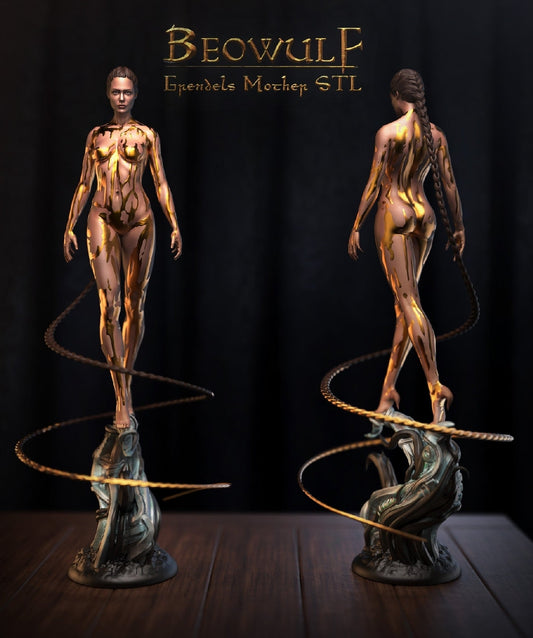 Angelina Jolie NSFW - Beowulf - STL 3D Print Files