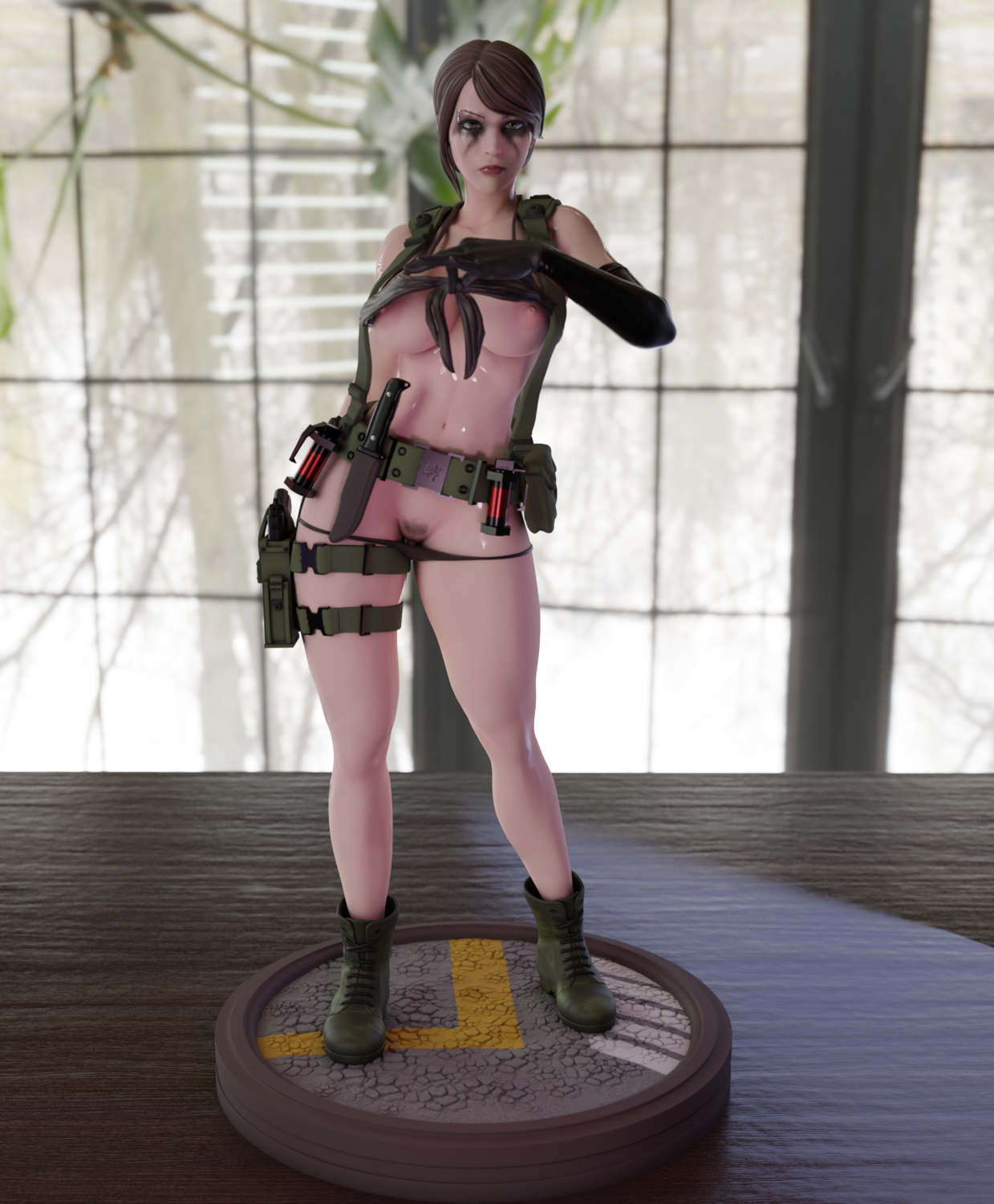 Quiet NSFW - Metal Gear Solid - STL 3D Print Files